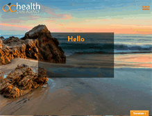 Tablet Screenshot of ochealthcareagency.com